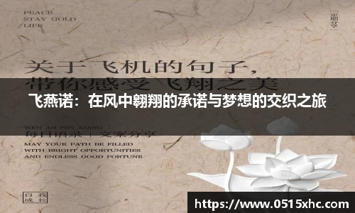飞燕诺：在风中翱翔的承诺与梦想的交织之旅
